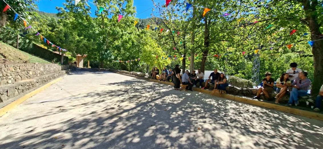 Concurso de Bolo Palma en la bolera de Pumareña