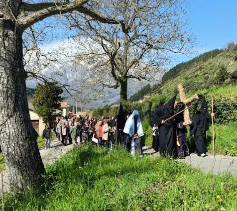 Vía Crucis de Bedoya, procesión 4